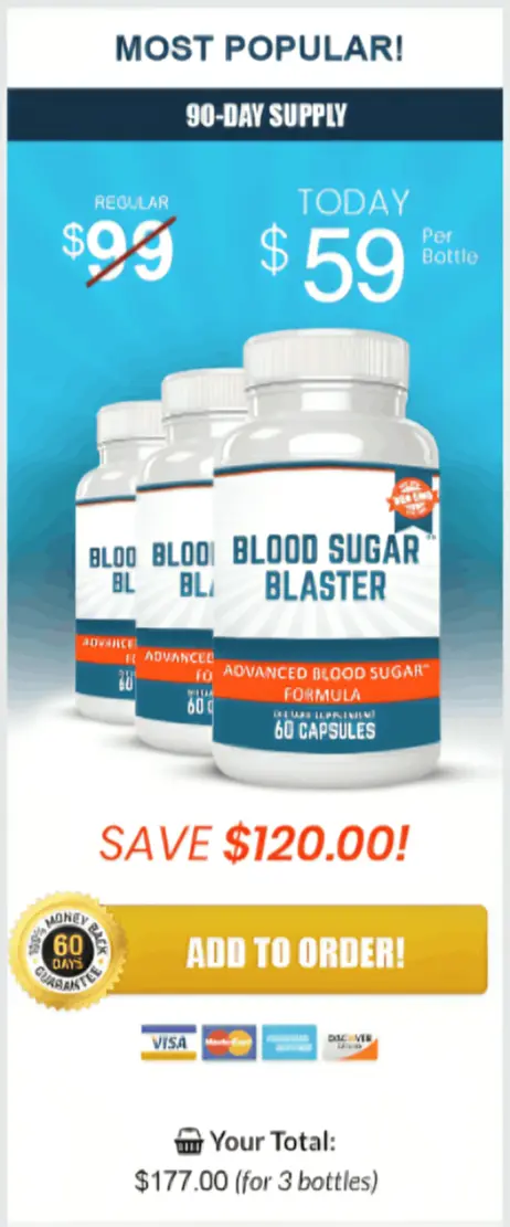 Blood Sugar Blaster  offer price 