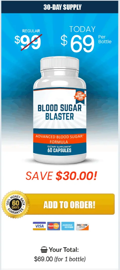 Blood Sugar Blaster  price 